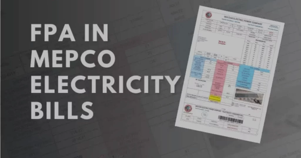 FPA in electricity bills