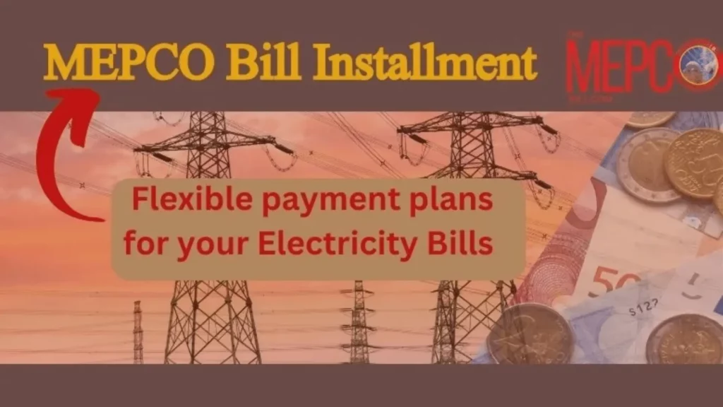 mepco bill installment